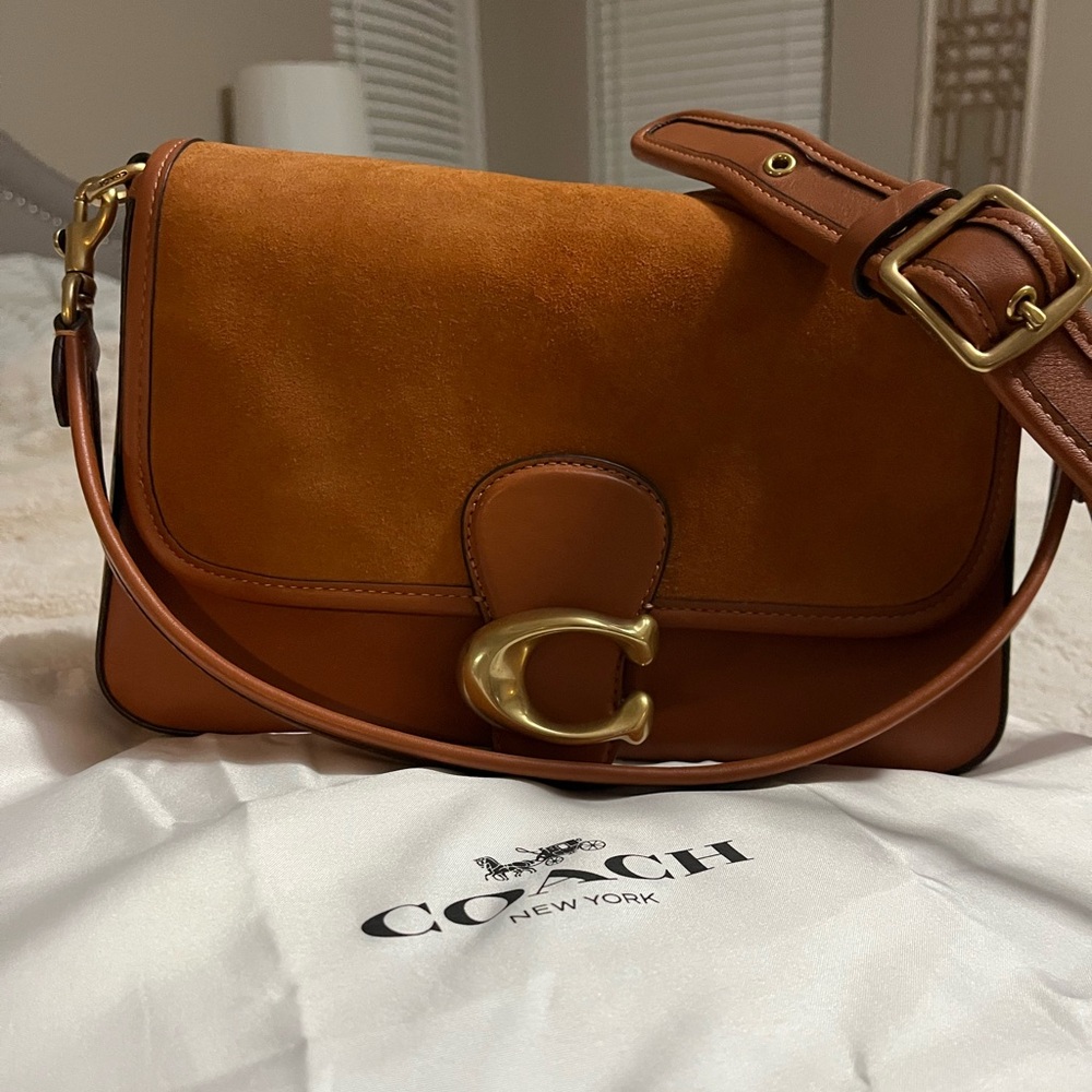 Coach Suede Tabby Handbag